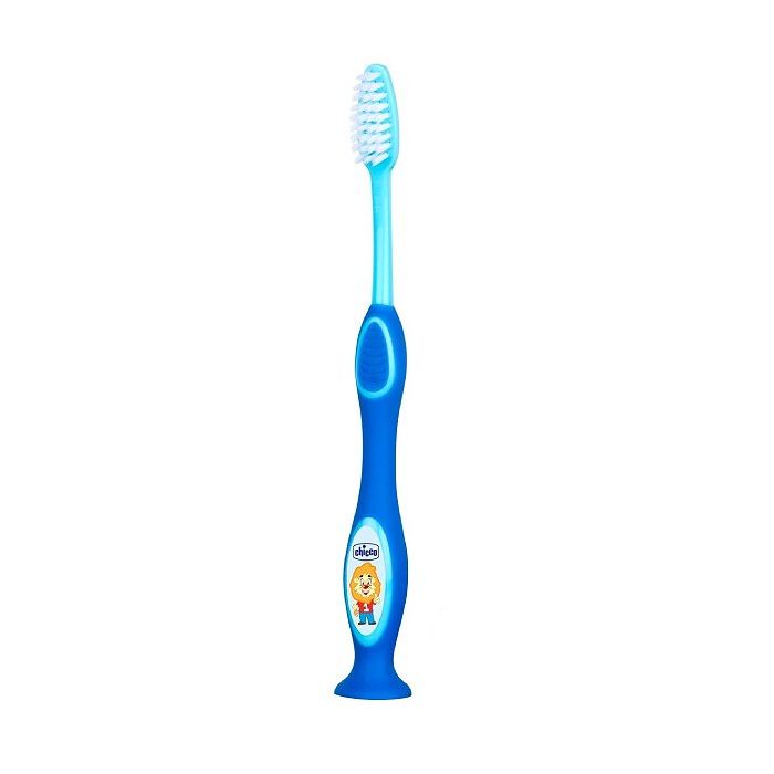 Chicco Spazzolino Bambini 3-6 Anni Blu - Igiene Orale Infanzia