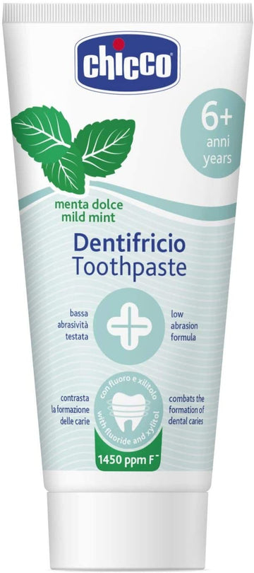 Chicco Dentifricio alla Menta per Bambini 6+ Anni - igiene orale infantile