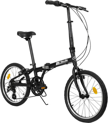 FabricBike Folding nero opaco - bicicletta pieghevole per città e trasporto
