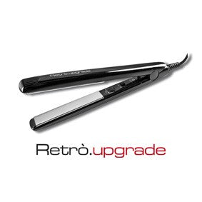 Retro Upgrade Piastra Lisciante Professionale in Titanio con Display Digitale