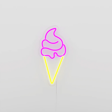 Candyshock insegna LED neon gelato decorazione luminosa camera da parete 40x20.5cm