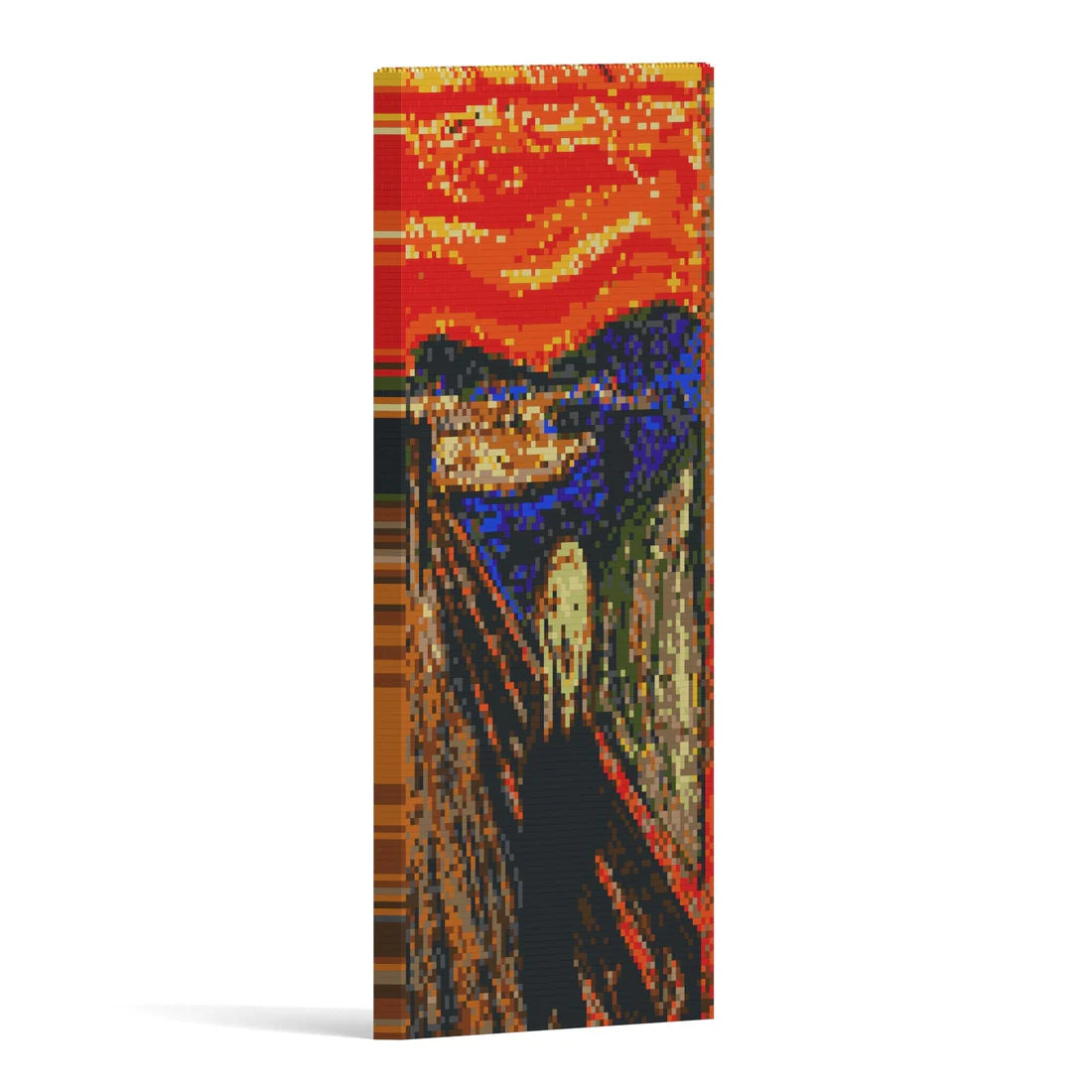 JEKCA Brick Painting The Scream - Dettaglio Set Artistico Mattoncini