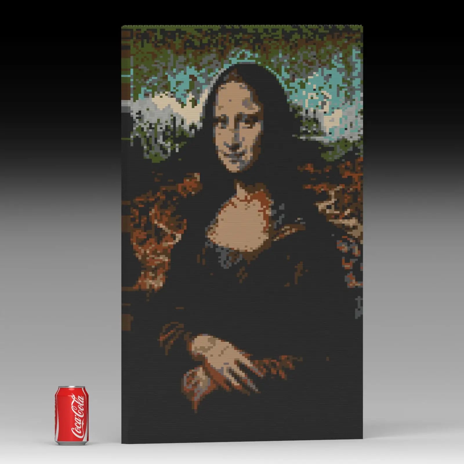 JEKCA Mona Lisa Brick Painting set blocchi costruzione artistici ST24CP02