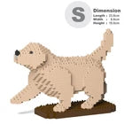 JEKCA Golden Retriever Set Costruzioni Mattoncini 3D Modello 05S-M02