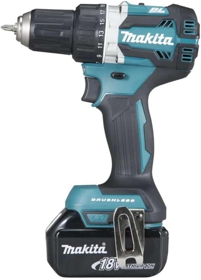 Makita DDF484T1J trapano avvitatore brushless 18V LXT con batteria e valigetta