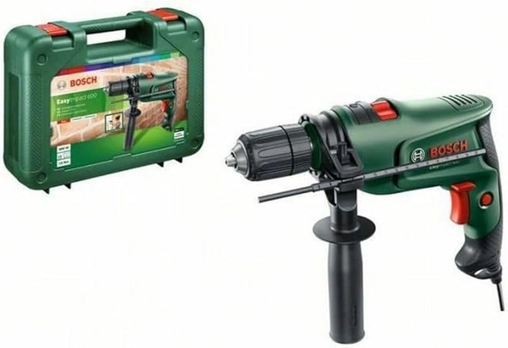Trapano Bosch EasyImpact 600 dettaglio funzione percussione e impugnatura ergonomica