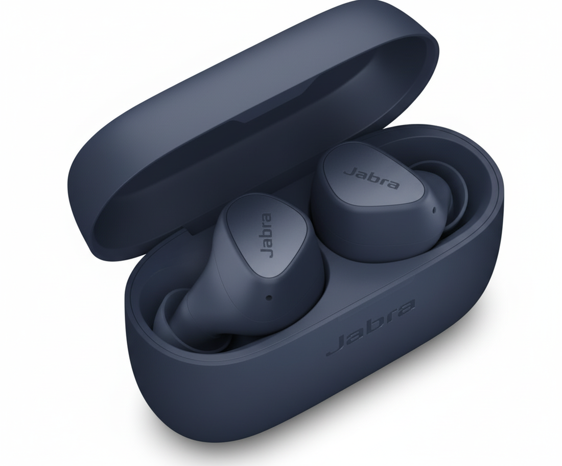 Jabra Elite 8 Active Auricolari Bluetooth Navy Blu vista frontale