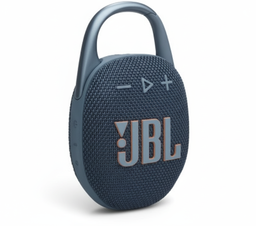JBL Clip 5 Speaker Bluetooth Portatile, Altoparlante Wireless Compatto, Moschettone Integrato, Waterproof e Resistente alla Polvere IP67, fino a 12 h di Autonomia, App JBL Portable, Blu - Image 1