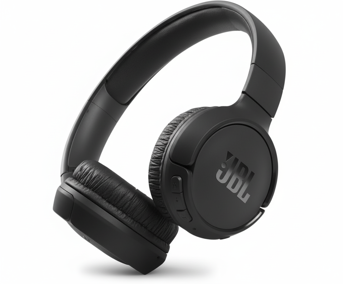JBL Tune 510BT Cuffie Wireless Bluetooth Nero vista frontale