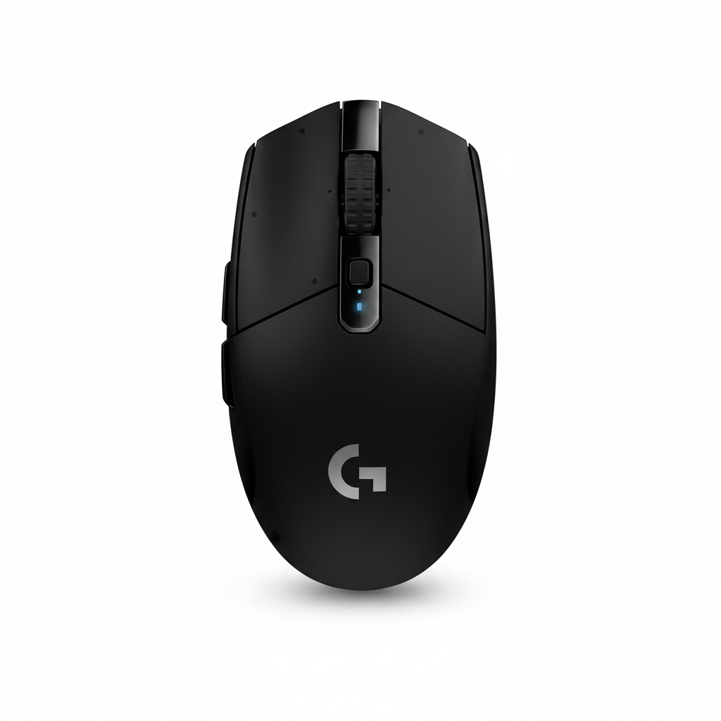 Logitech G305 LIGHTSPEED Mouse Gaming Wireless vista frontale