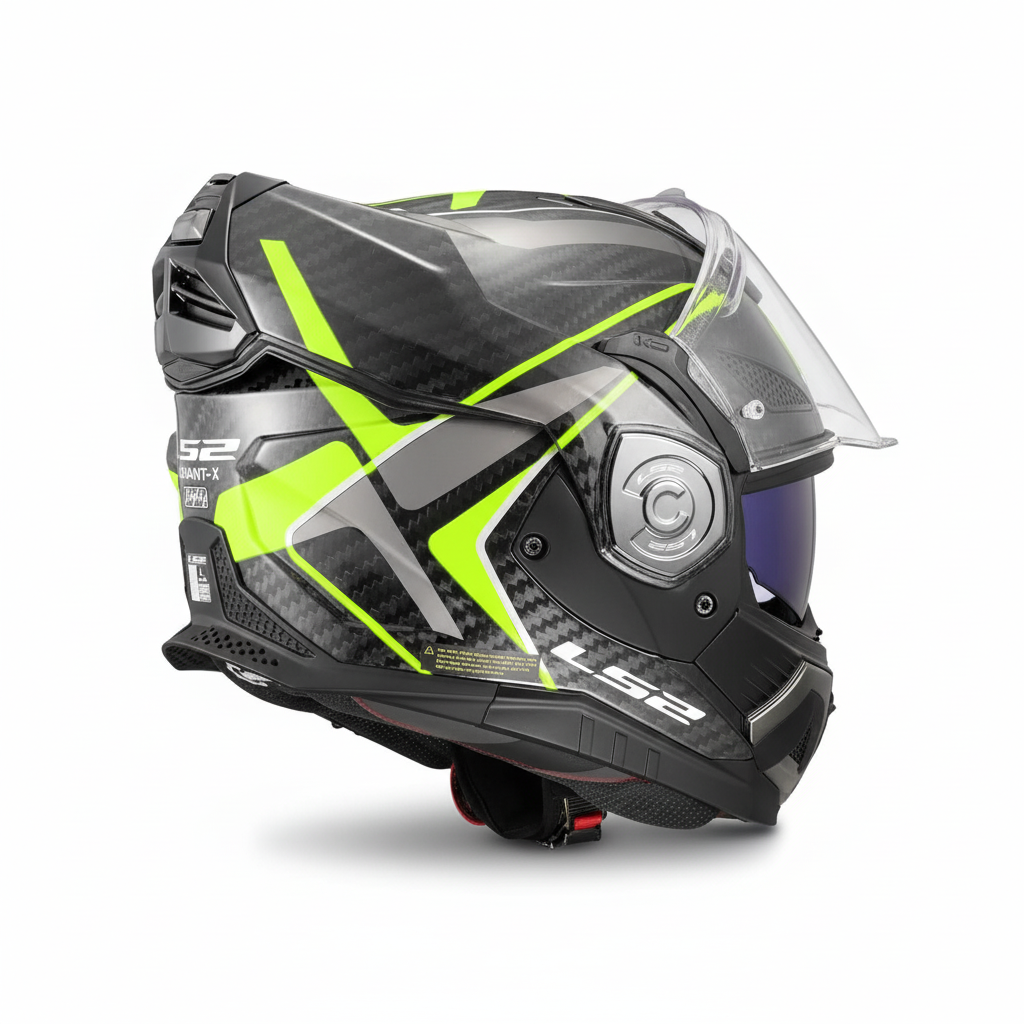 LS2 Casco Modulare ADVANT X giallo alta visibilità taglia XL