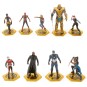 Set Premium 17 Statuette Marvel Avengers con Vespa – Collezione Ufficiale Supereroi
