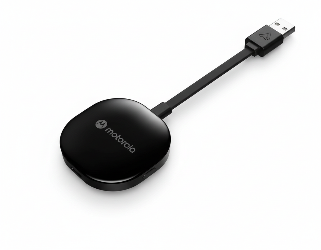 Motorola MA1 Adattatore Wireless Android Auto vista frontale