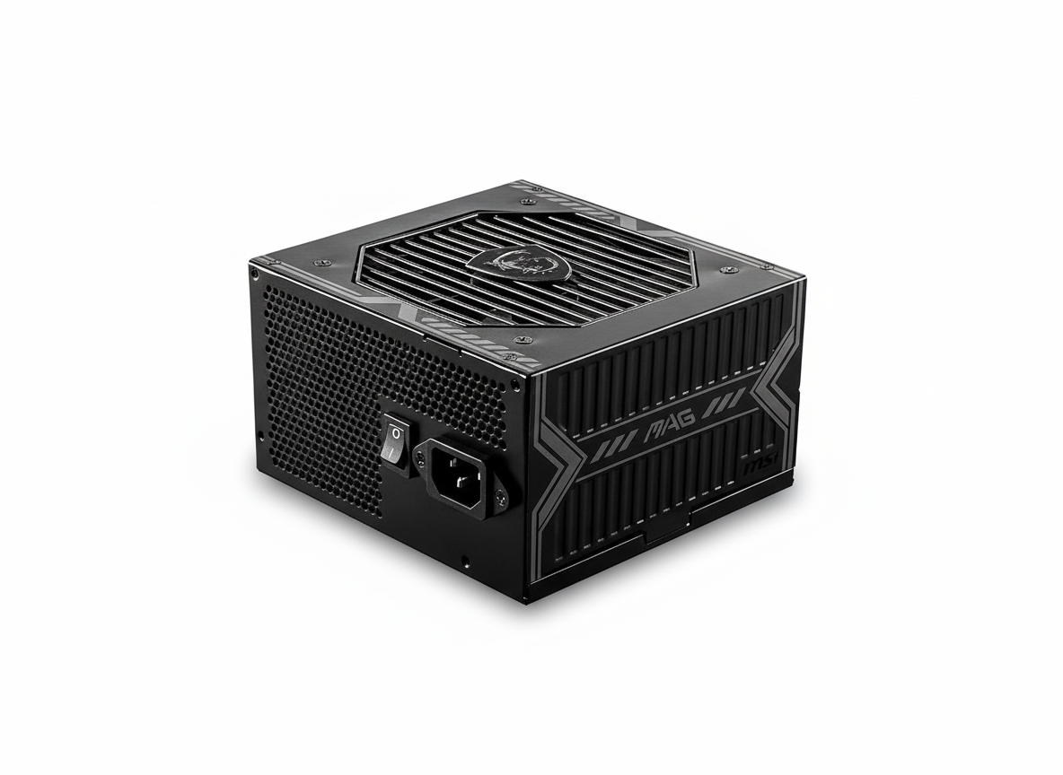 PSU MSI 550W dettaglio connettori e specifiche tecniche