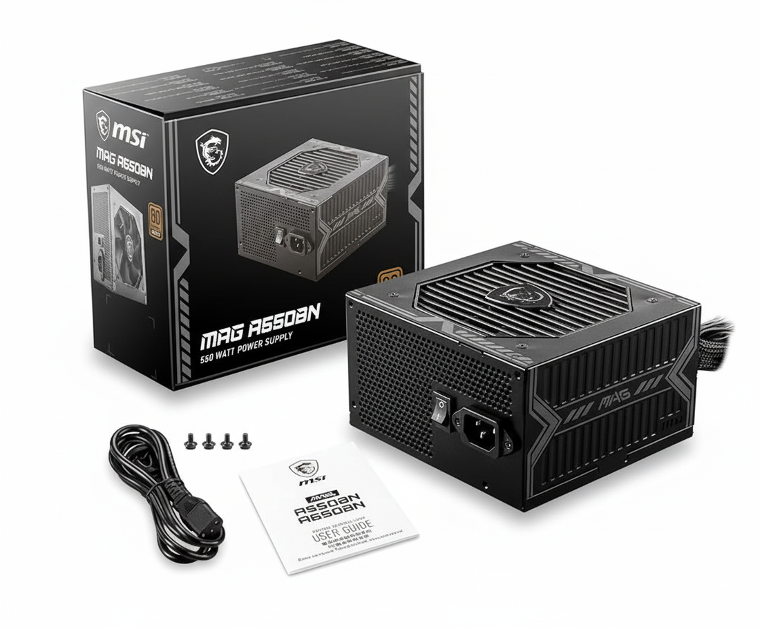 MSI MAG A550BN Alimentatore PC 550W 80 PLUS Bronze - Image 5