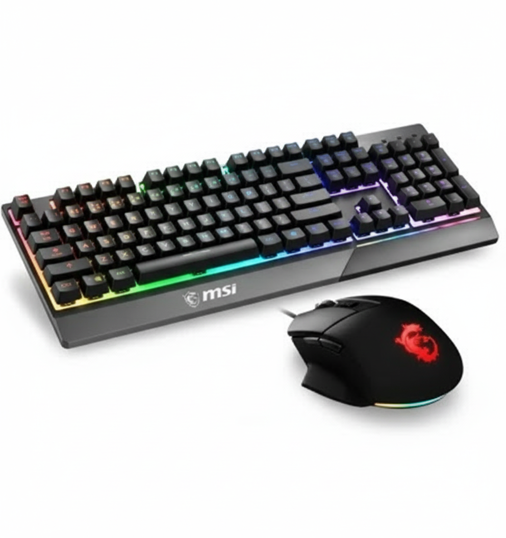 Kit Gaming MSI Vigor GK30 con illuminazione Mystic Light