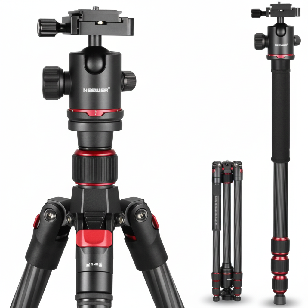 Neewer Mini Treppiede Fotografico Professionale con Testa a Sfera