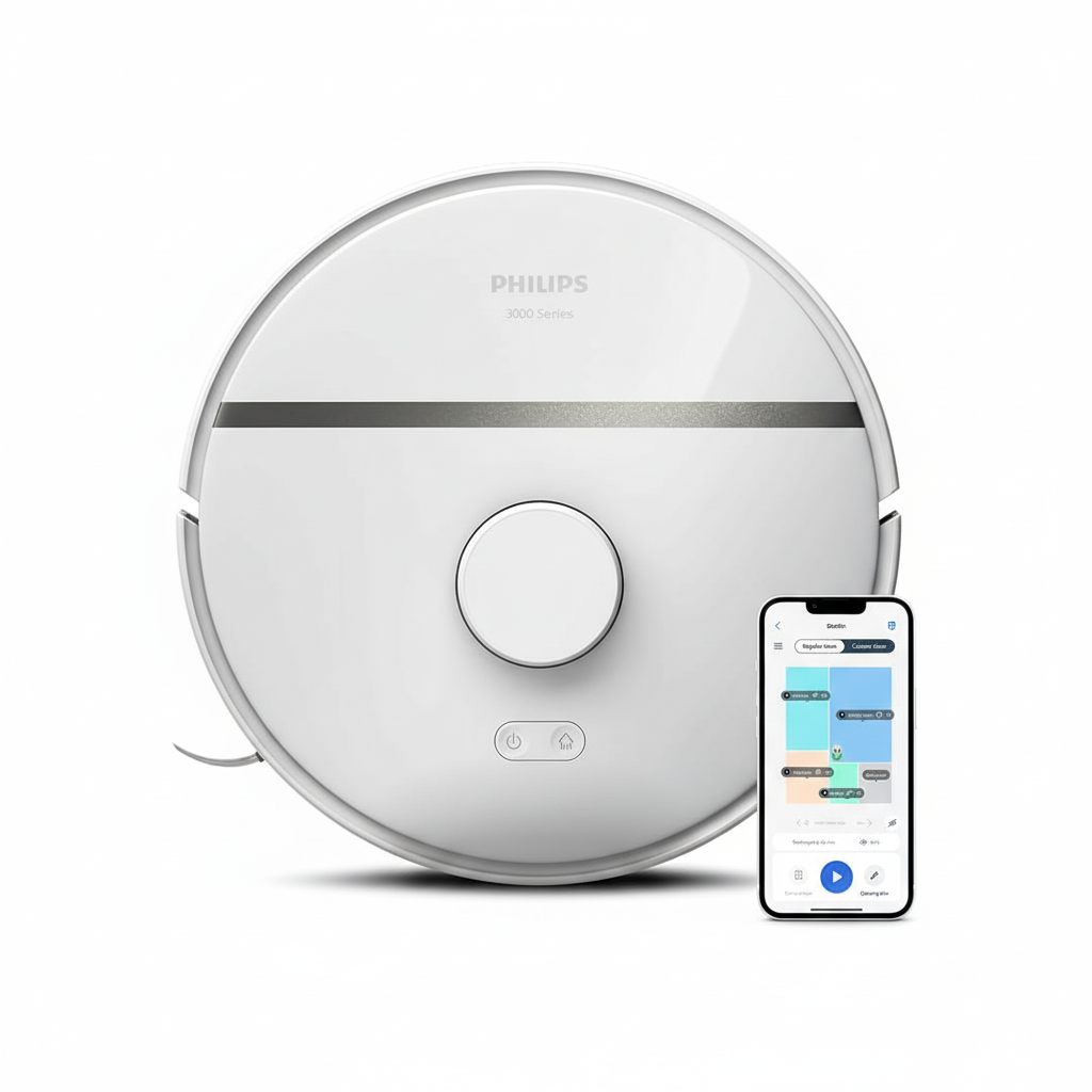 Robot aspirapolvere Philips con sistema di mappatura laser