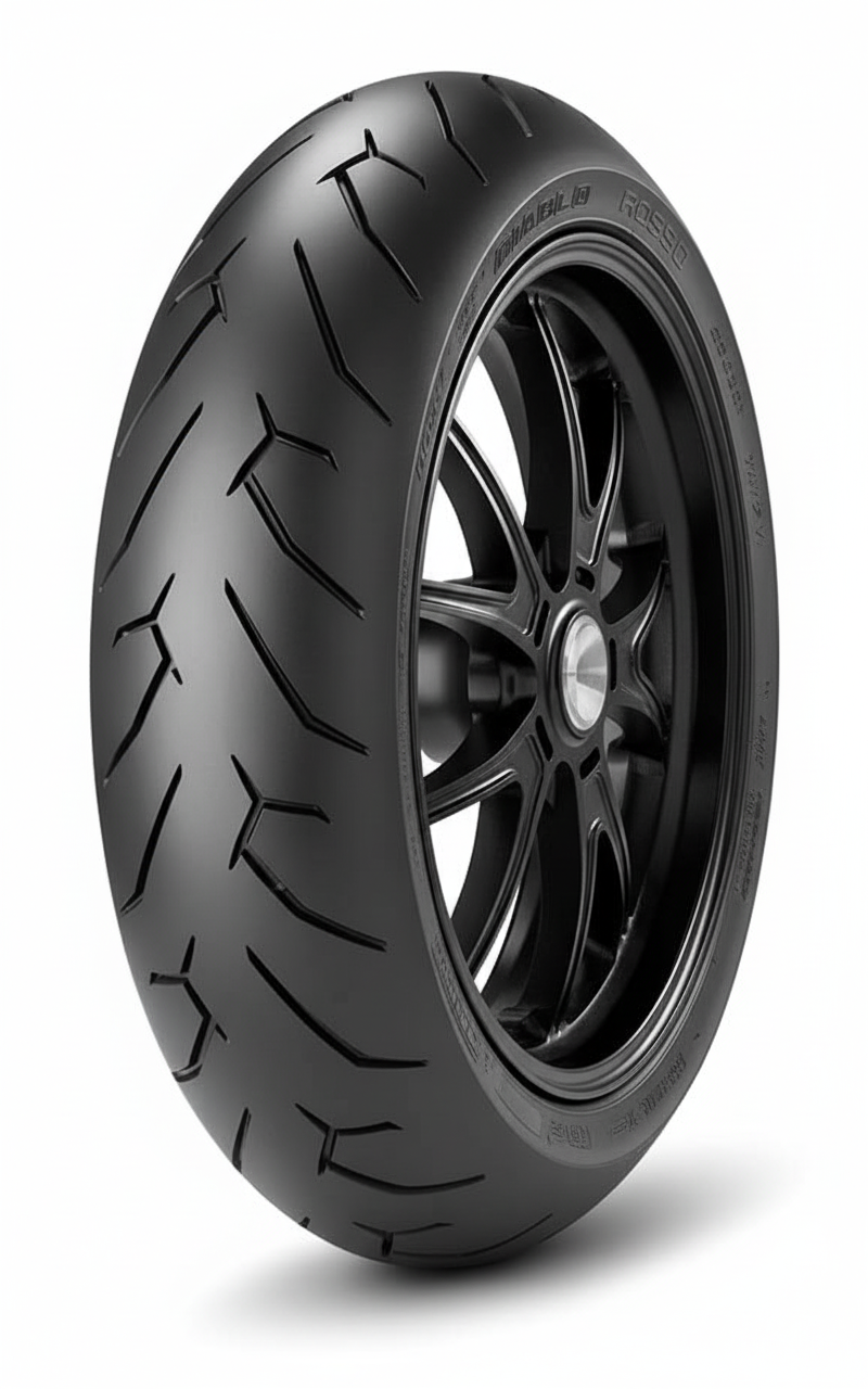 Pirelli Diablo Rosso II pneumatico moto posteriore 180/55 ZR17