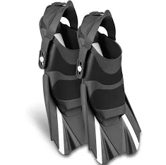 Pinne Corte Regolabili Khroom per Nuoto e Snorkeling Taglia S/M