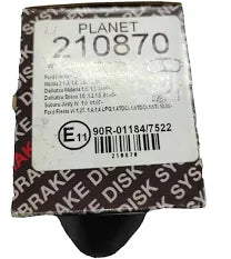 Valeo Kit Pastiglie Freno Stazionamento 301635