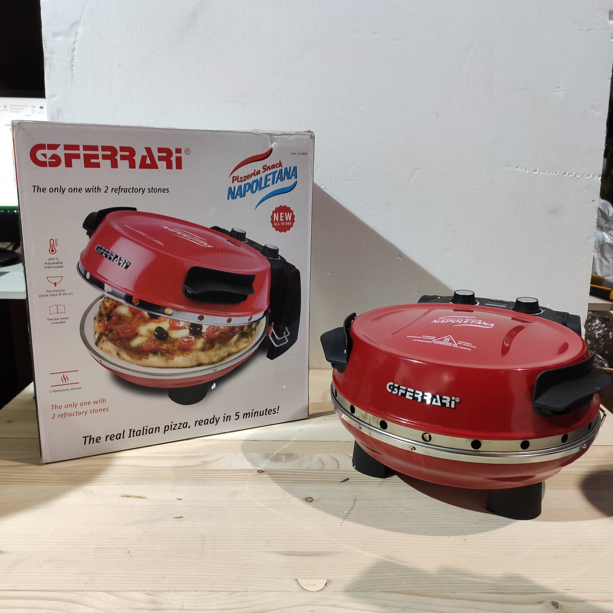 G3 Ferrari Pizzeria Snack Napoletana RED