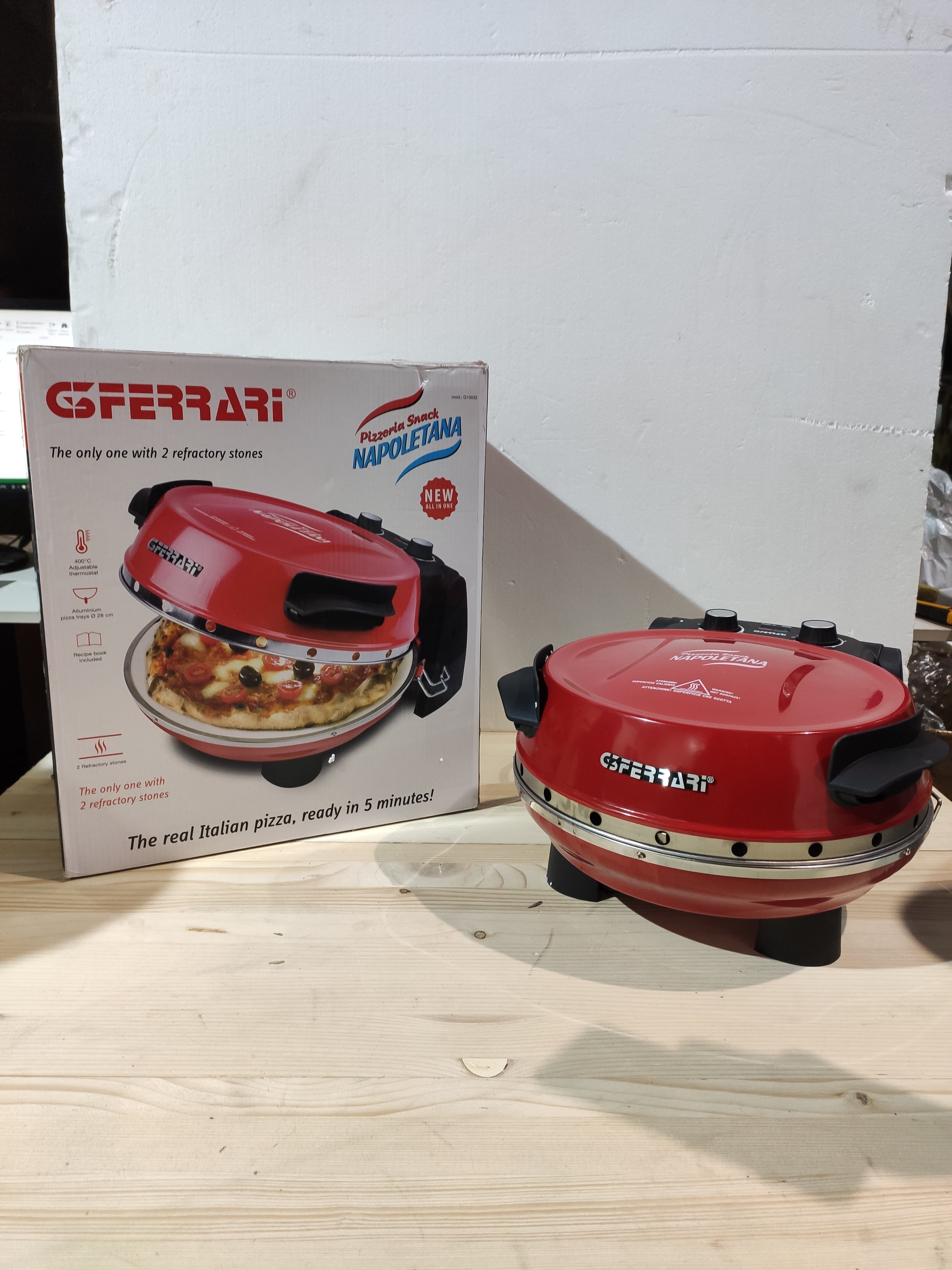 G3 Ferrari Pizzeria Snack Napoletana RED