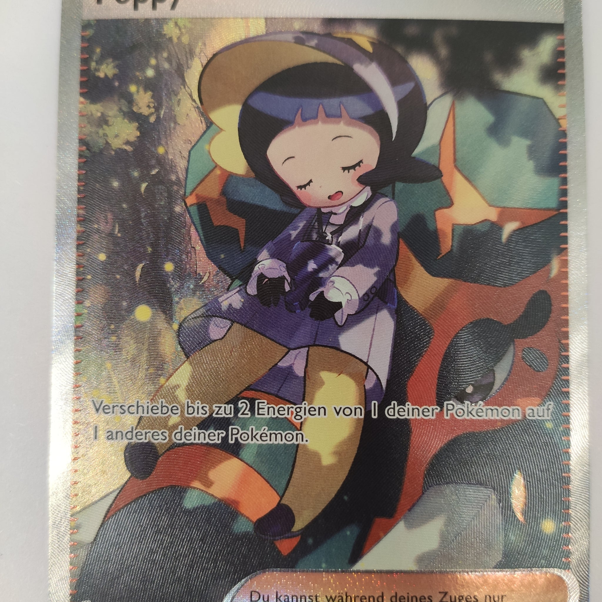 Poppy 227/197 Sv03: Obsidian Flames Holo Tedesca