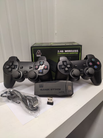 Console di gioco retrò 64G HDMI 4K, Plug and Play, con controller wireless da 2,4 G