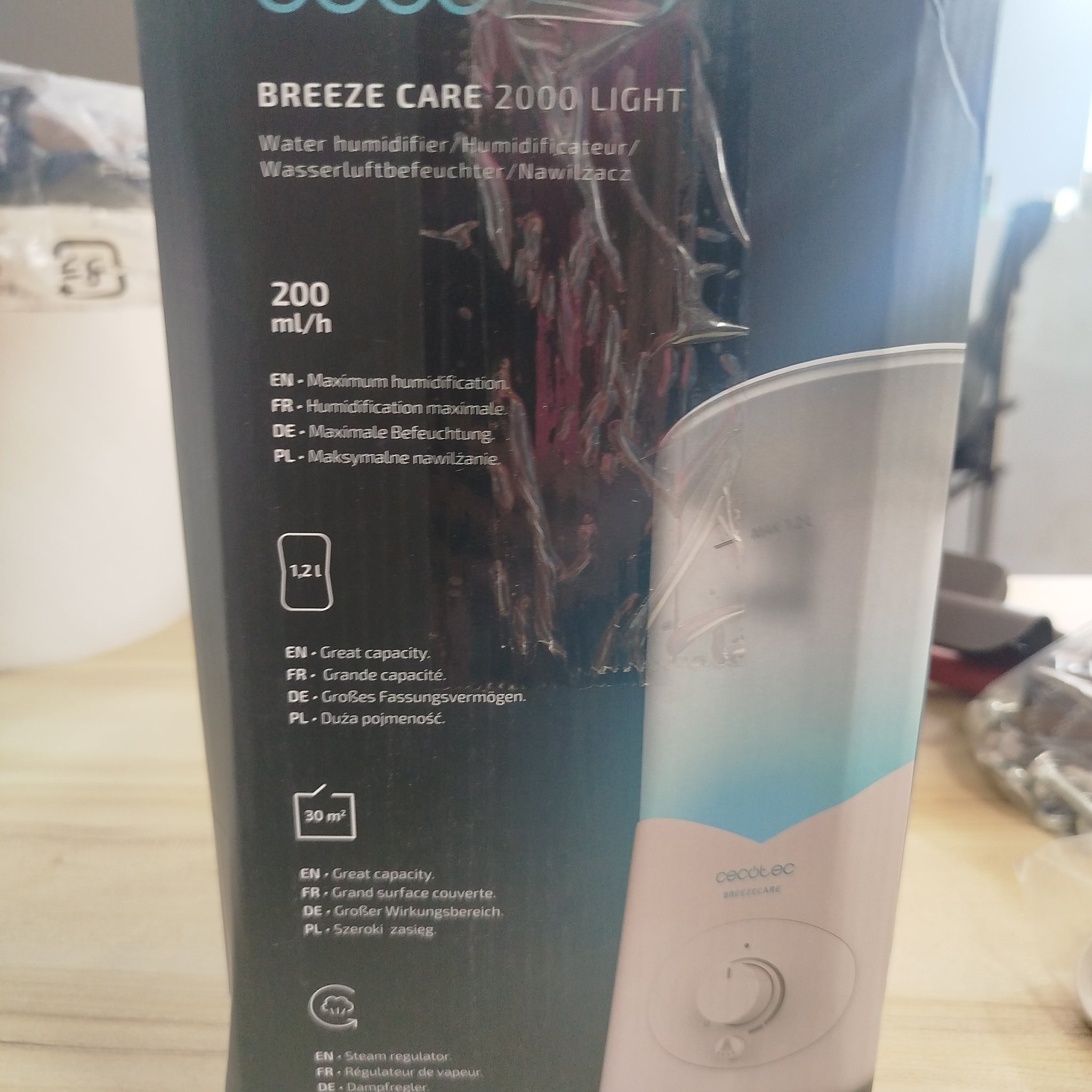 Cecotec breeze care 2000 light umidificatore