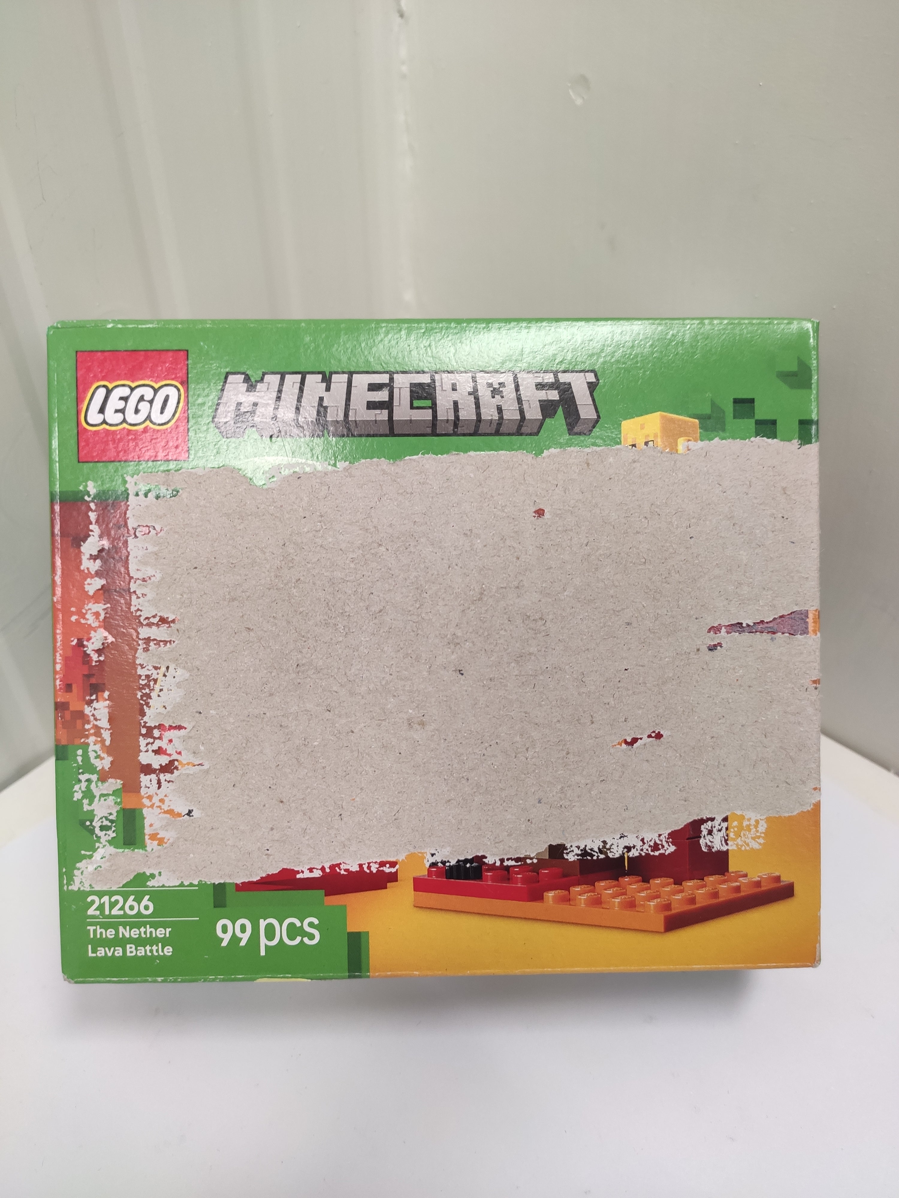 Lego Minecraft nuovo scatola danneggiata
