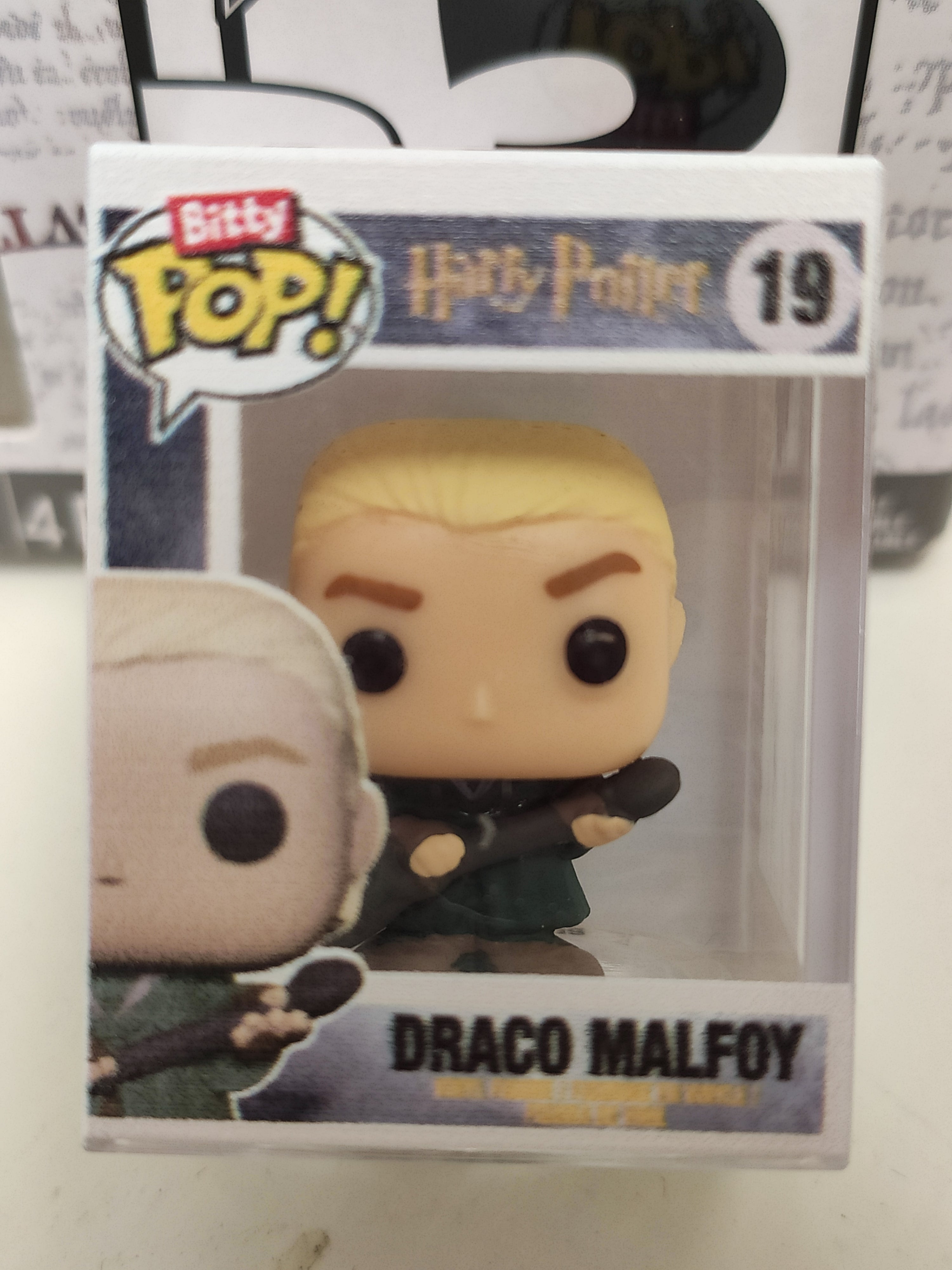 Funko Bitty Pop! Harry Potter - Lord Voldemort™, Draco Malfoy™ (Quidditch™), Bellatrix Lestrange™ con pezzo mancante