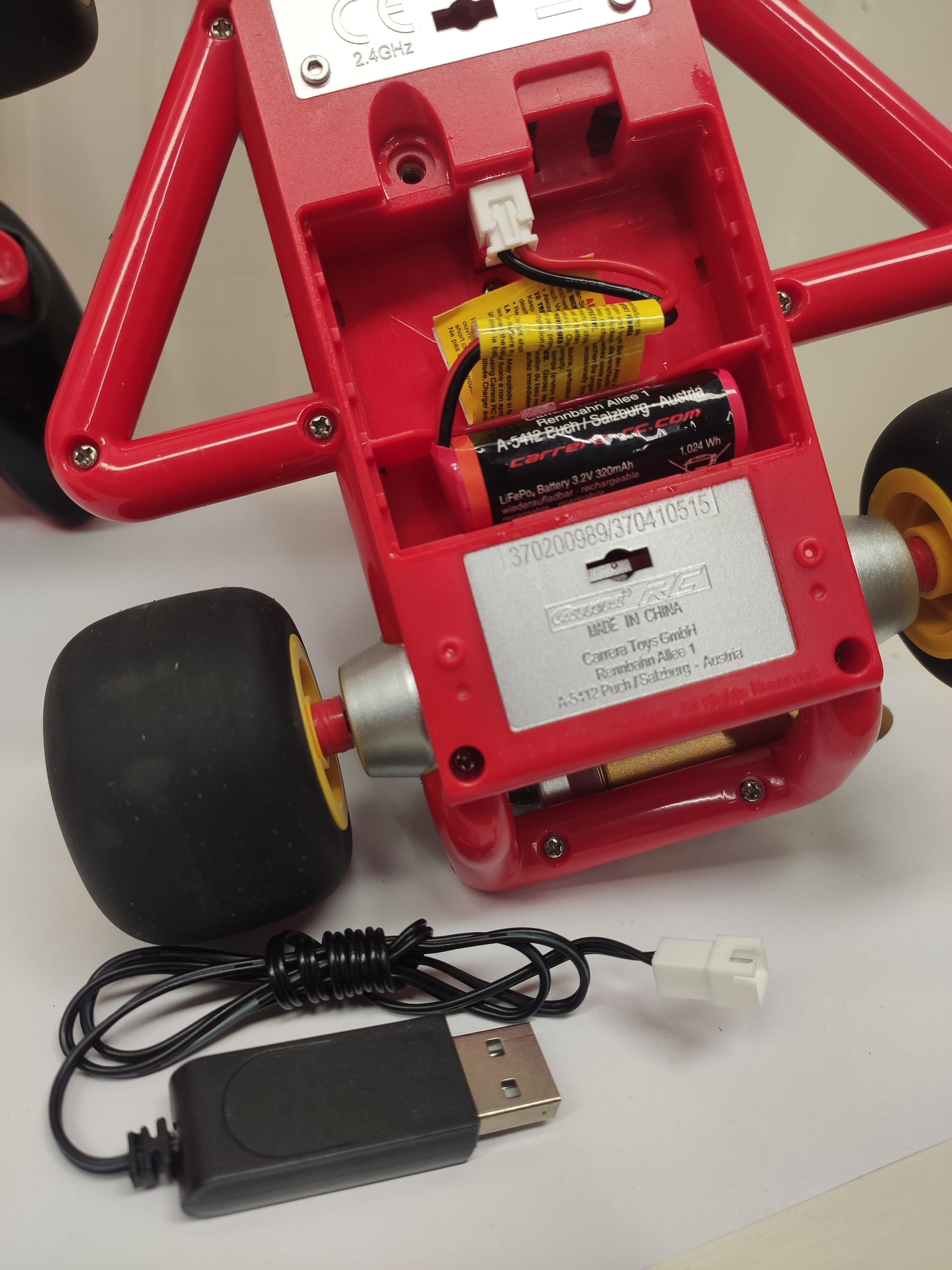 Carrera RC Mario Kart, Pipe Cart, Mario (Senza scatola)