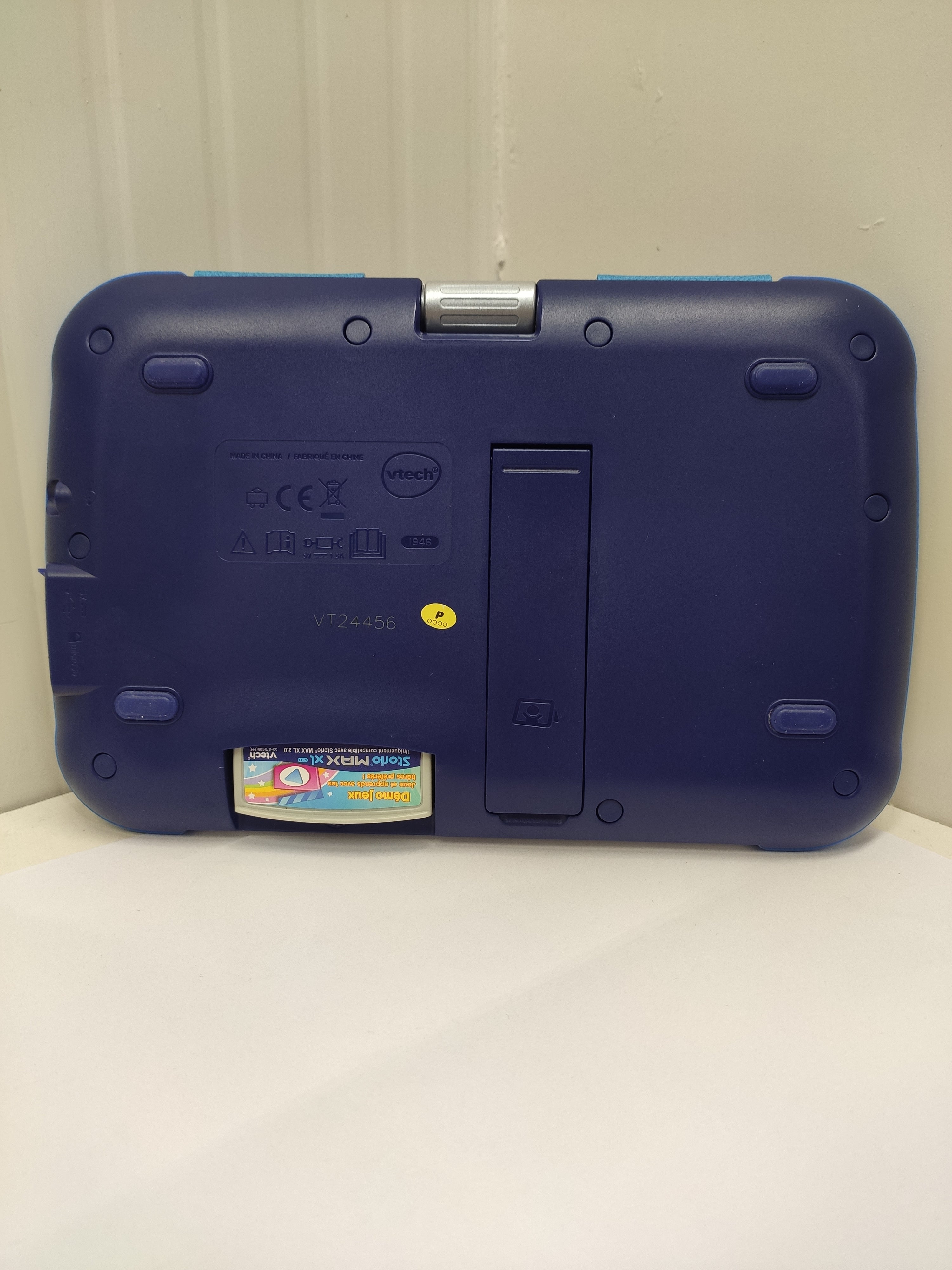 Vtech-Storio Max XL 2.0 Tablet per Bambini, Colore Blu, lingua francese