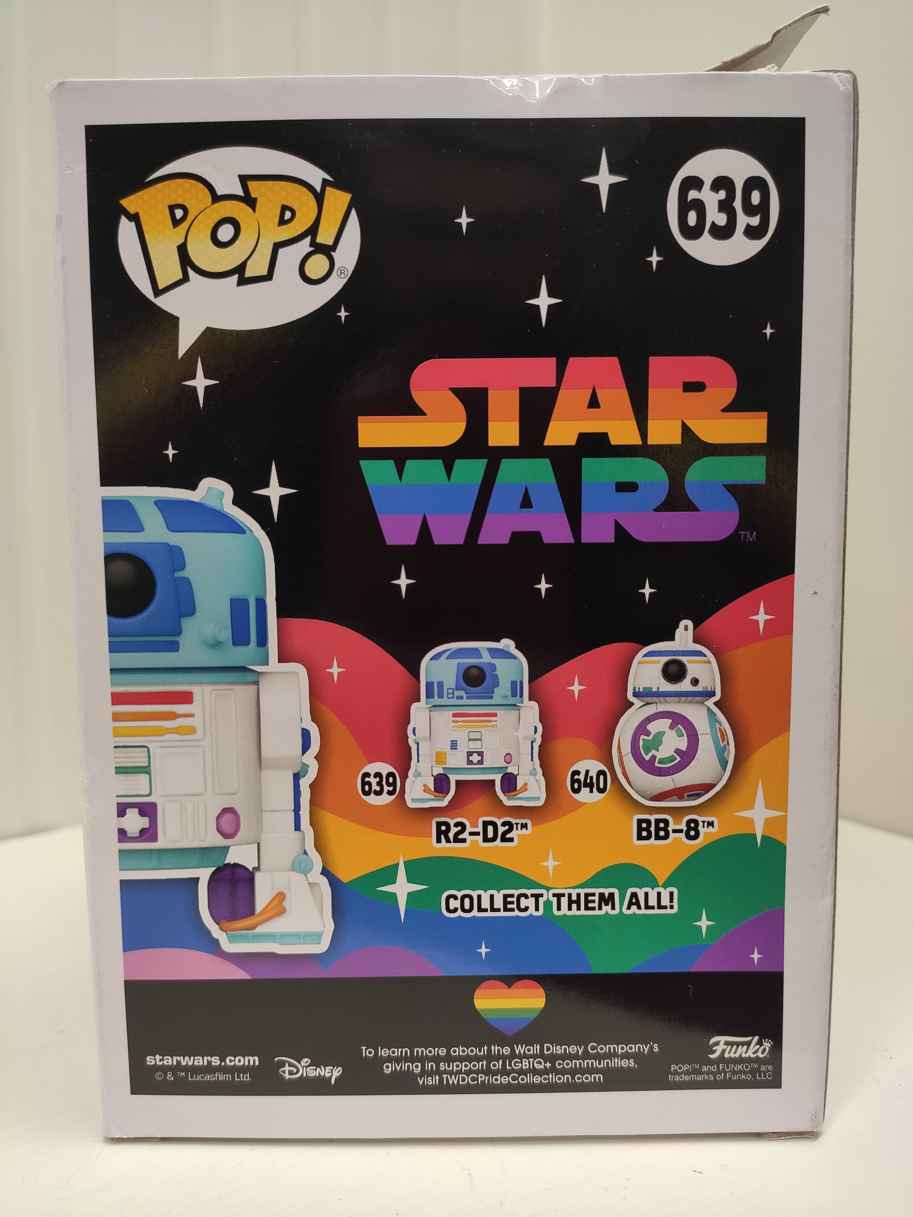 Funko Pop! Star Wars: Pride 2023- R2-D2 danneggiato