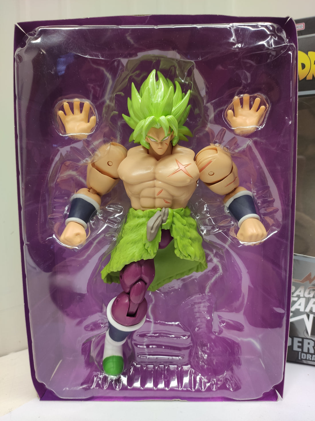 Broly Super Saiyan - Dragon Ball Super - Action Figure (difetto: gamba mancante)