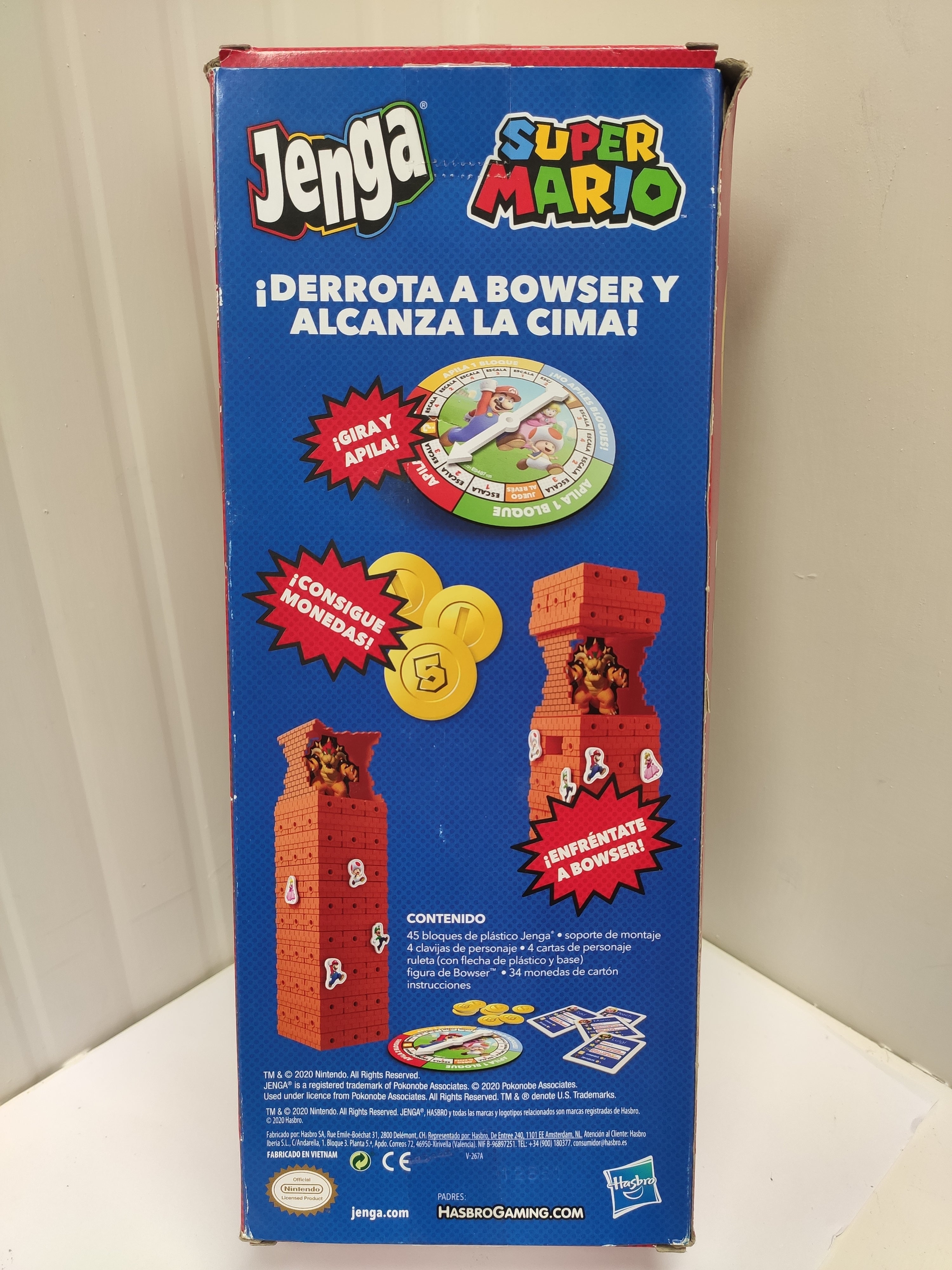Jenga Super Mario spagnolo