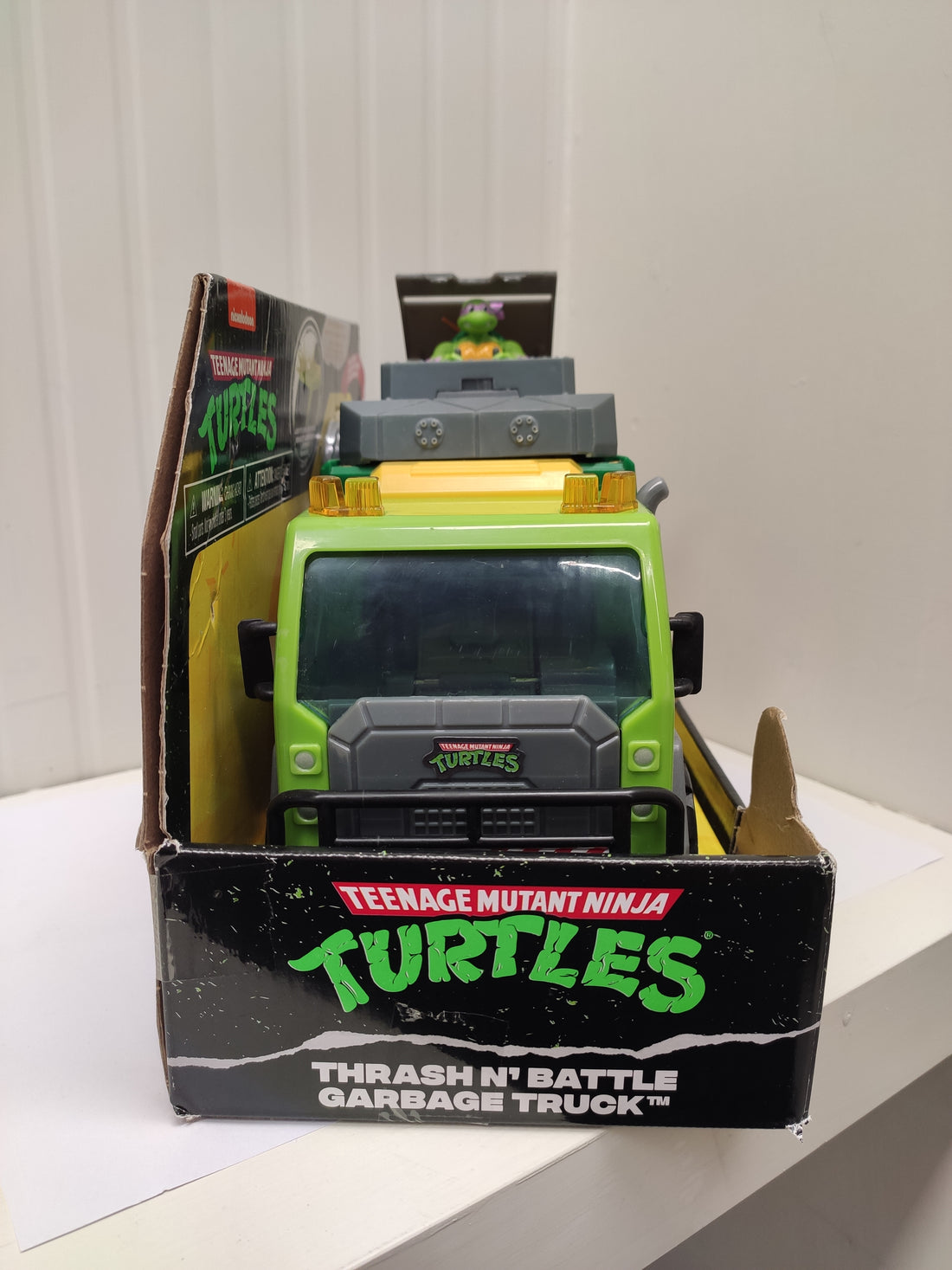 Ninja Turtles Camion della Spazzatura di Lotta Tartarughe Ninja