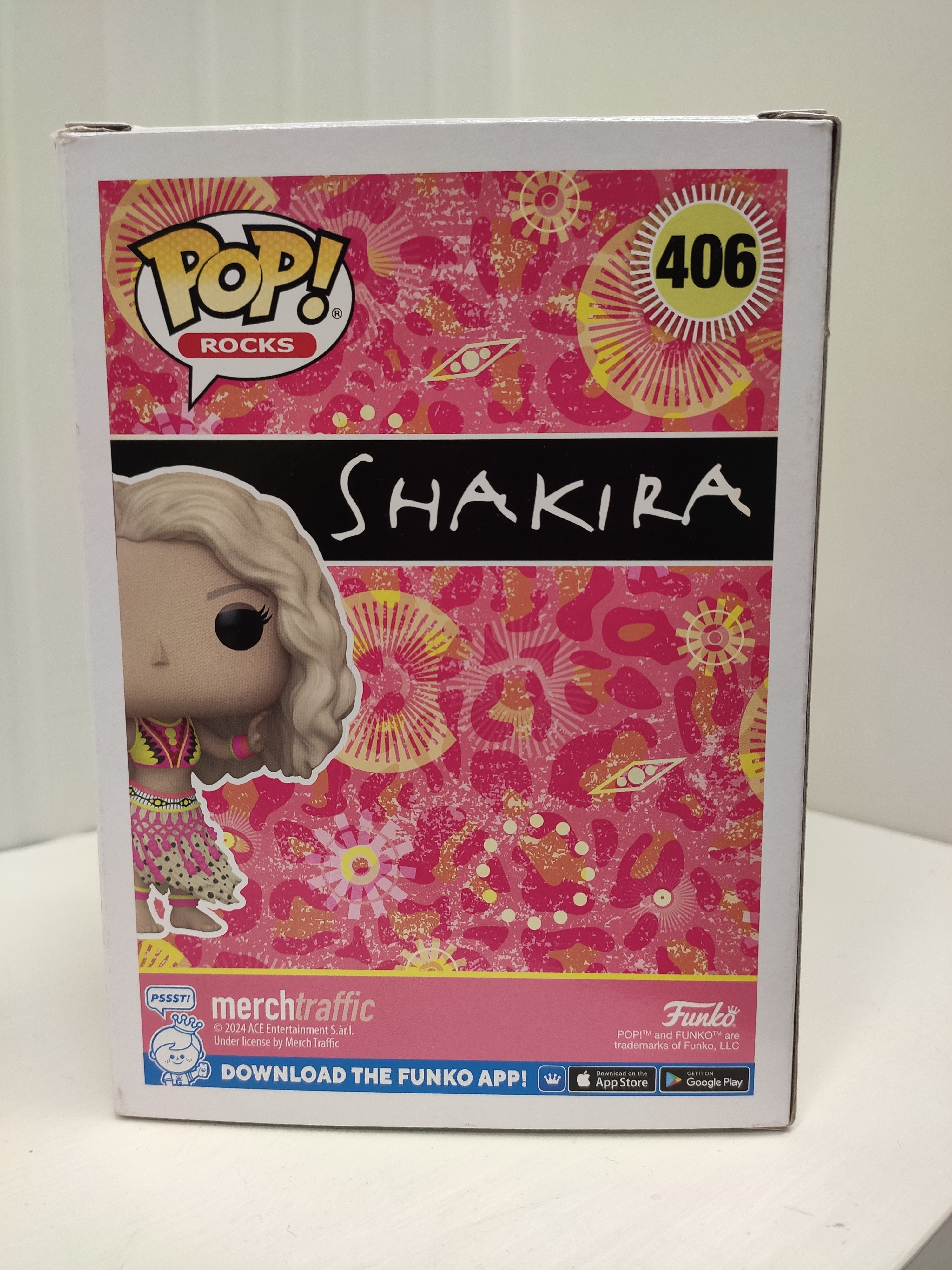 Funko Pop Shakira #406 Mano Danneggiata