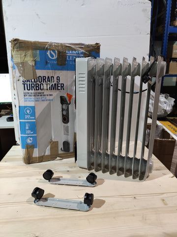 Olimpia Splendid Caldorad 9 Turbo Radiatore ad Olio con Timer 2400 W