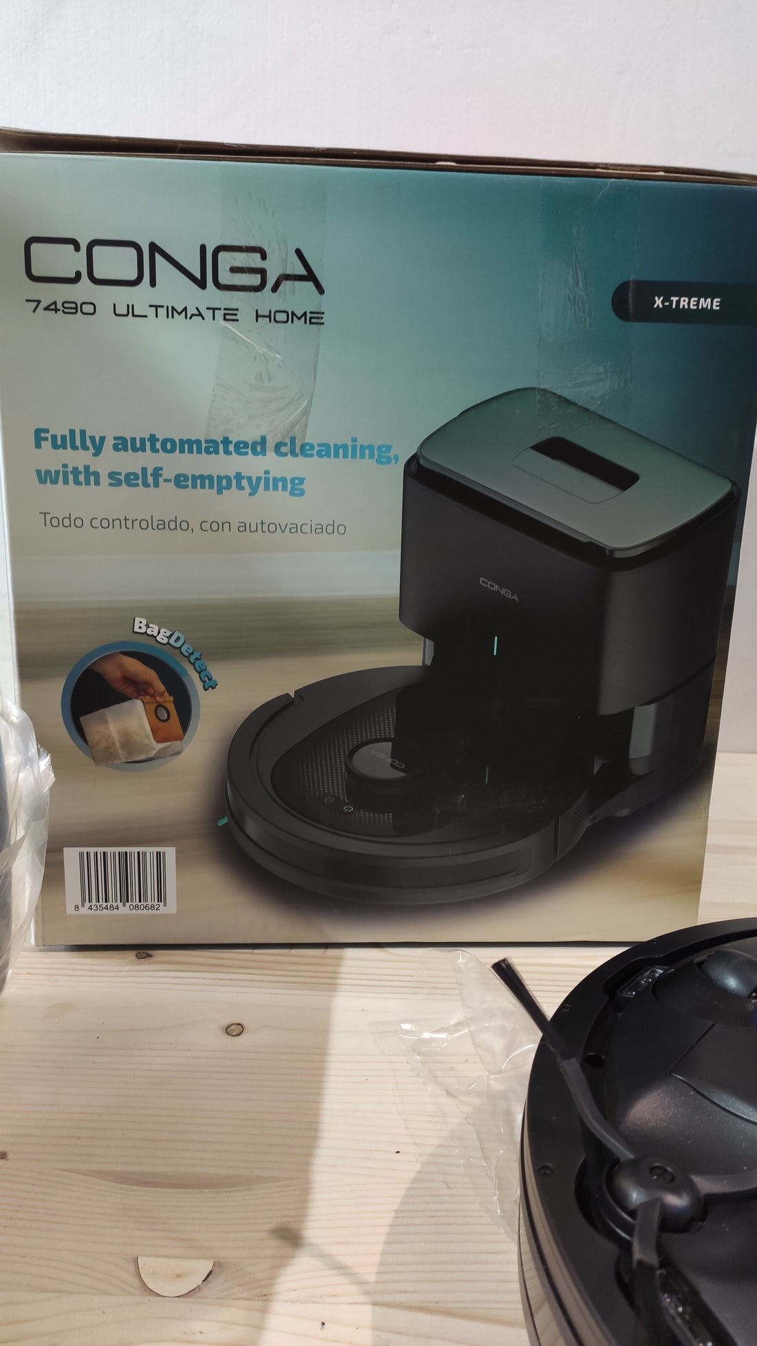 Conga 7490 Ultimate Home Genesis Robot aspirapolvere