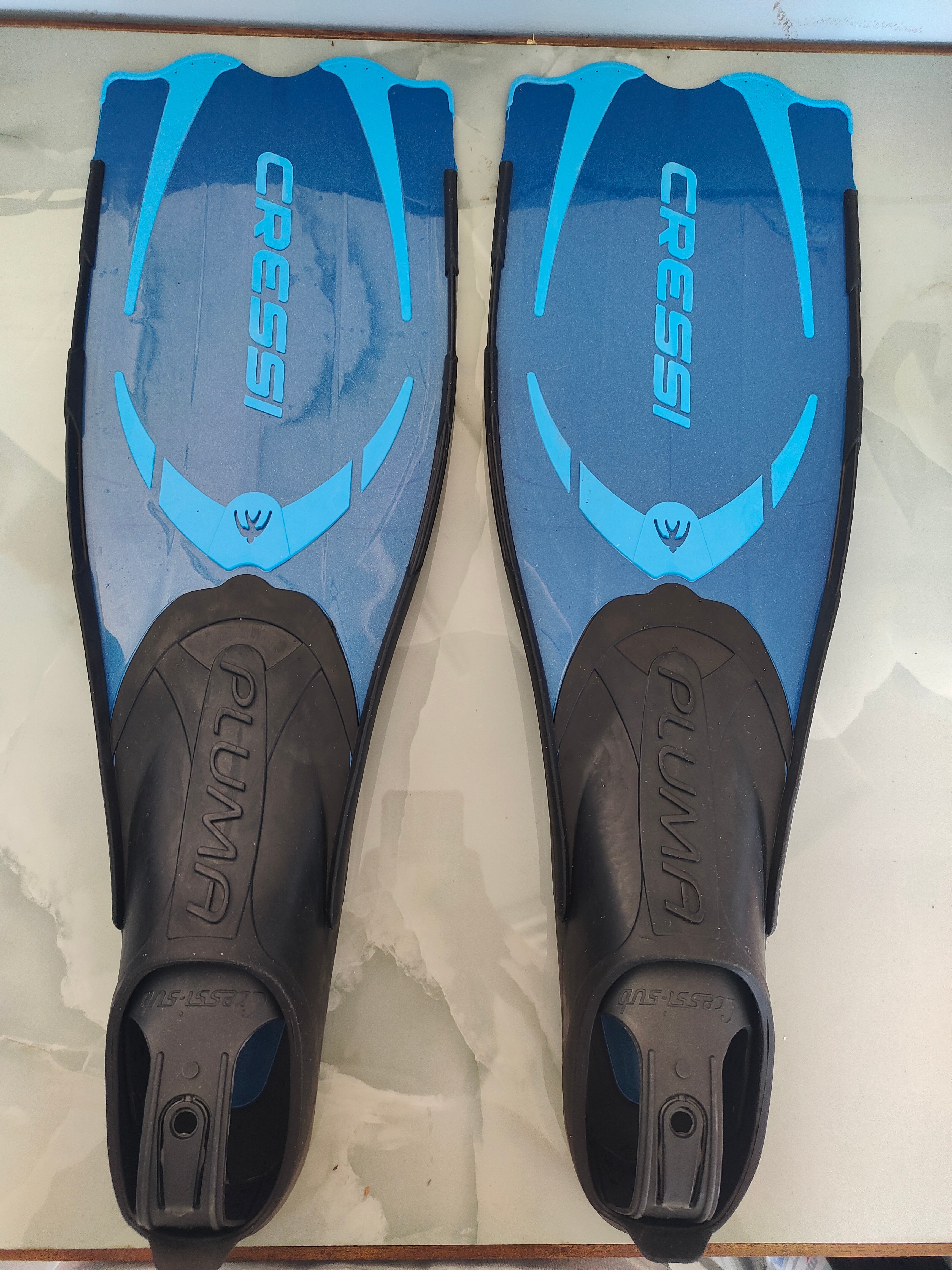Cressi Pluma – Pinne Snorkeling Leggere Unisex Taglia 37/38 per Mare, Piscina e Allenamento LPN HE830766135