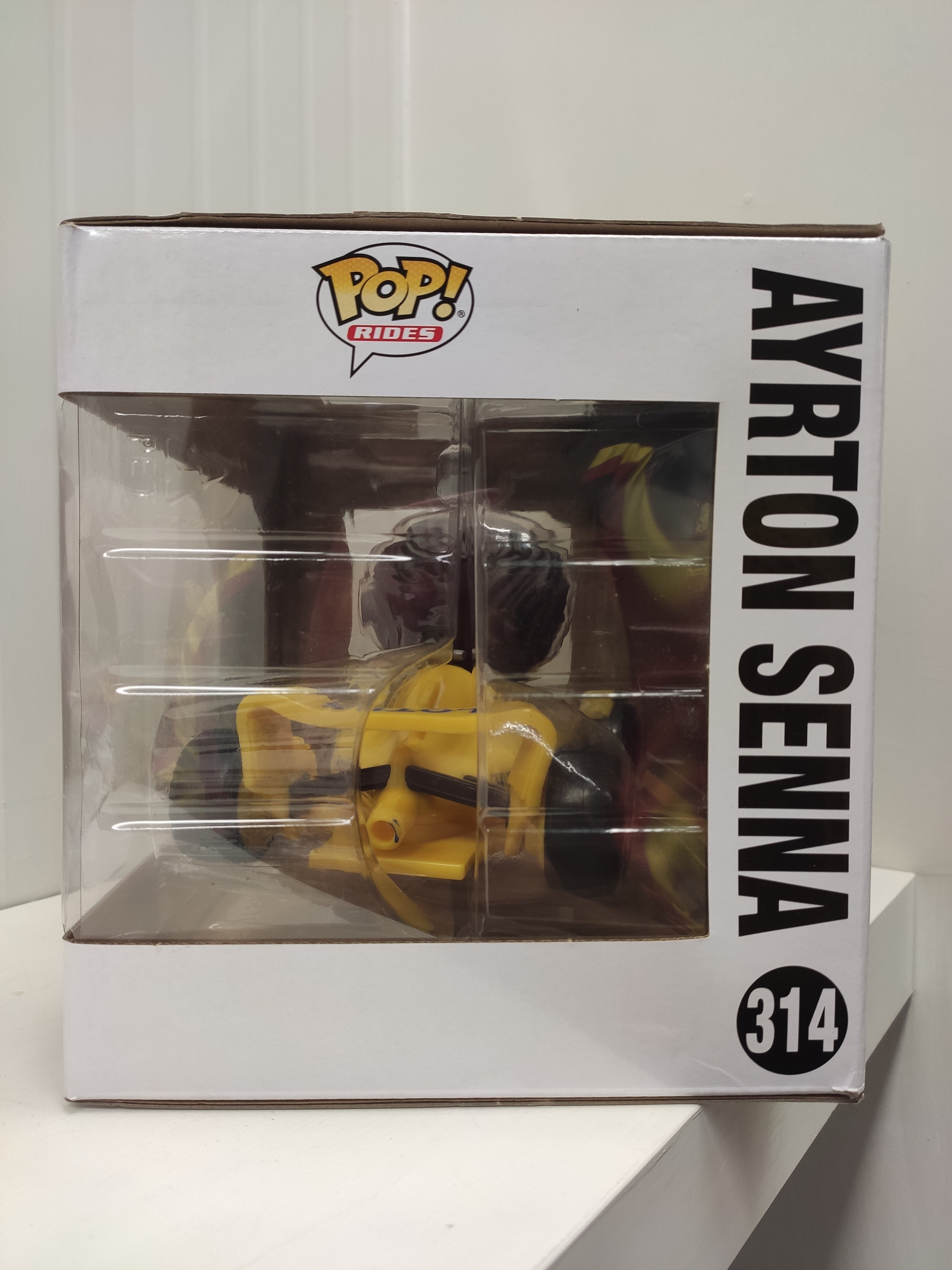 Funko Pop! Rides Super Deluxe: Lotus - Ayrton Senna - Figura in Vinile da Collezione