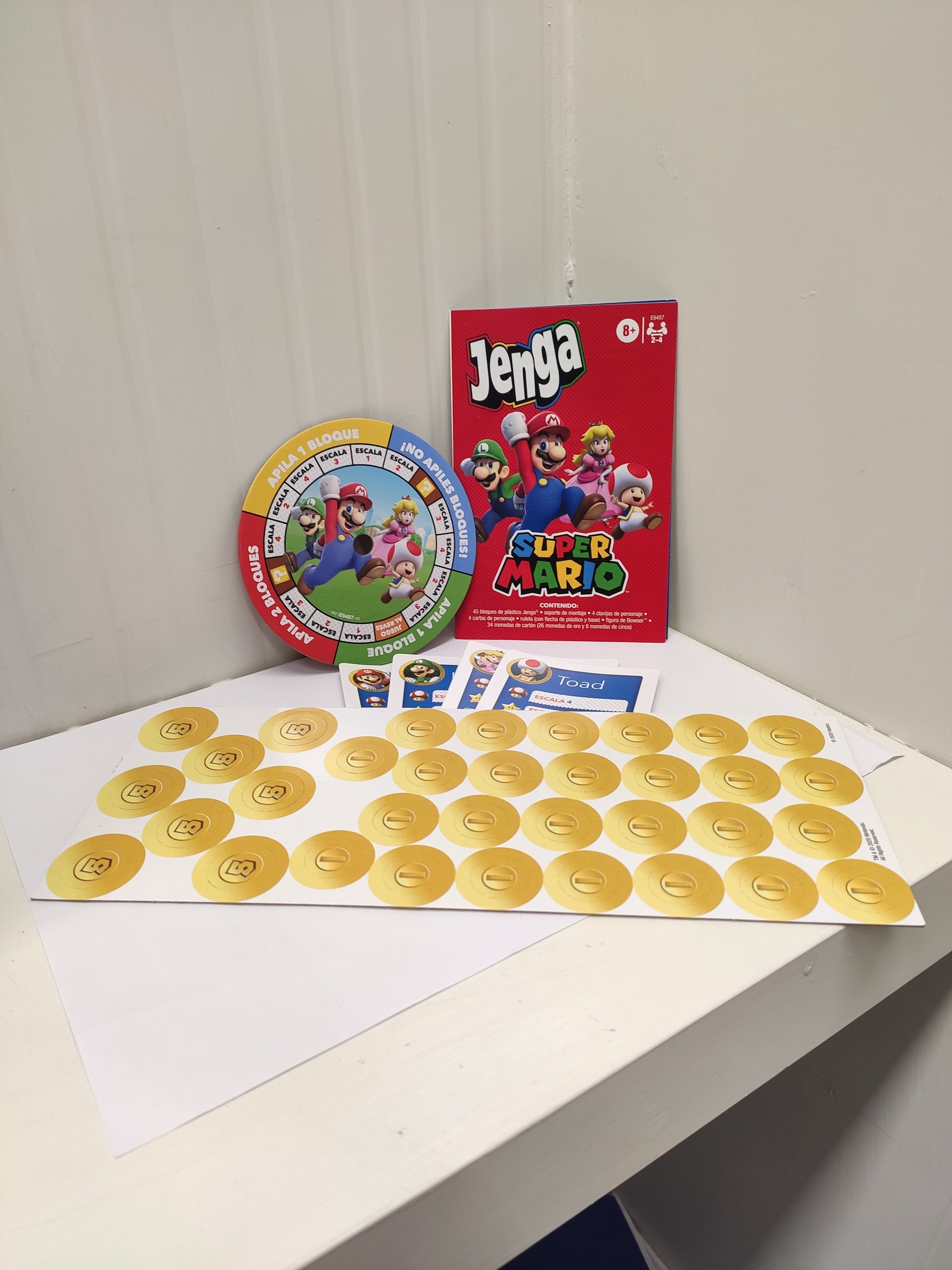 Jenga Super Mario spagnolo