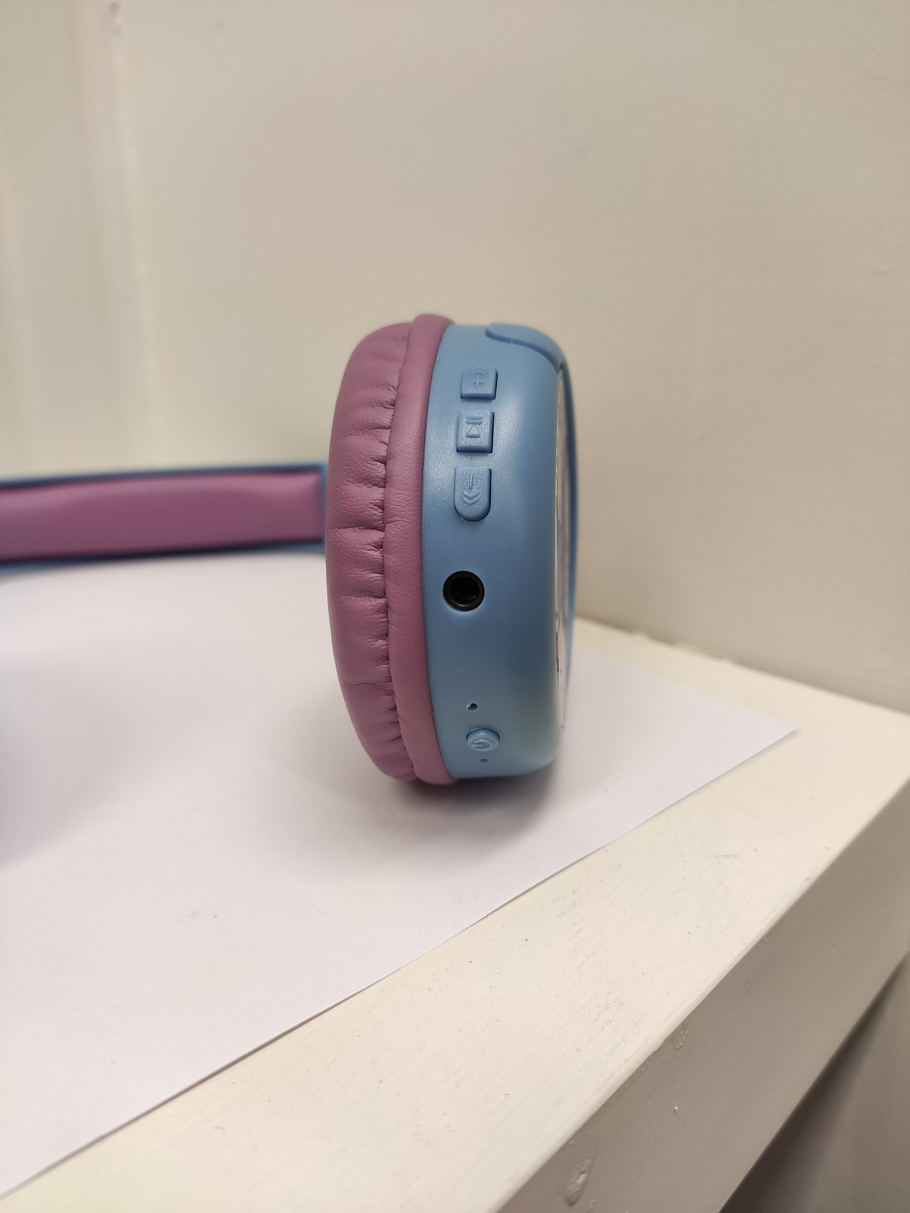 Lexibook, Disney Stitch, Cuffie Bluetooth e via cavo 2 in 1 con microfono e pulsante di controllo, pieghevoli e regolabili, batteria ricaricabile a lunga durata
