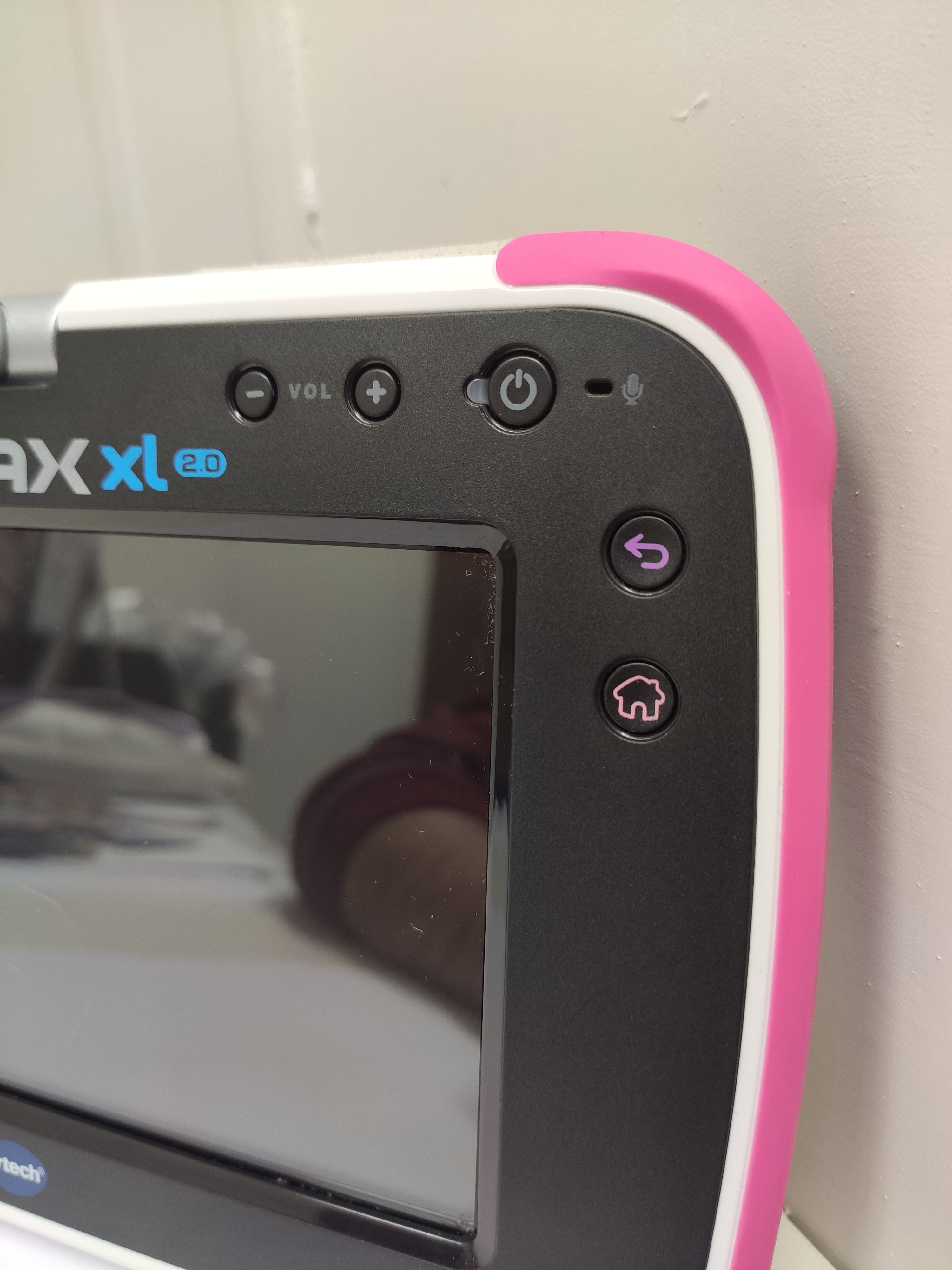 VTech Storio MAX XL 2.0 Tablet educativo per bambini, Rosa [Versione Francese]
