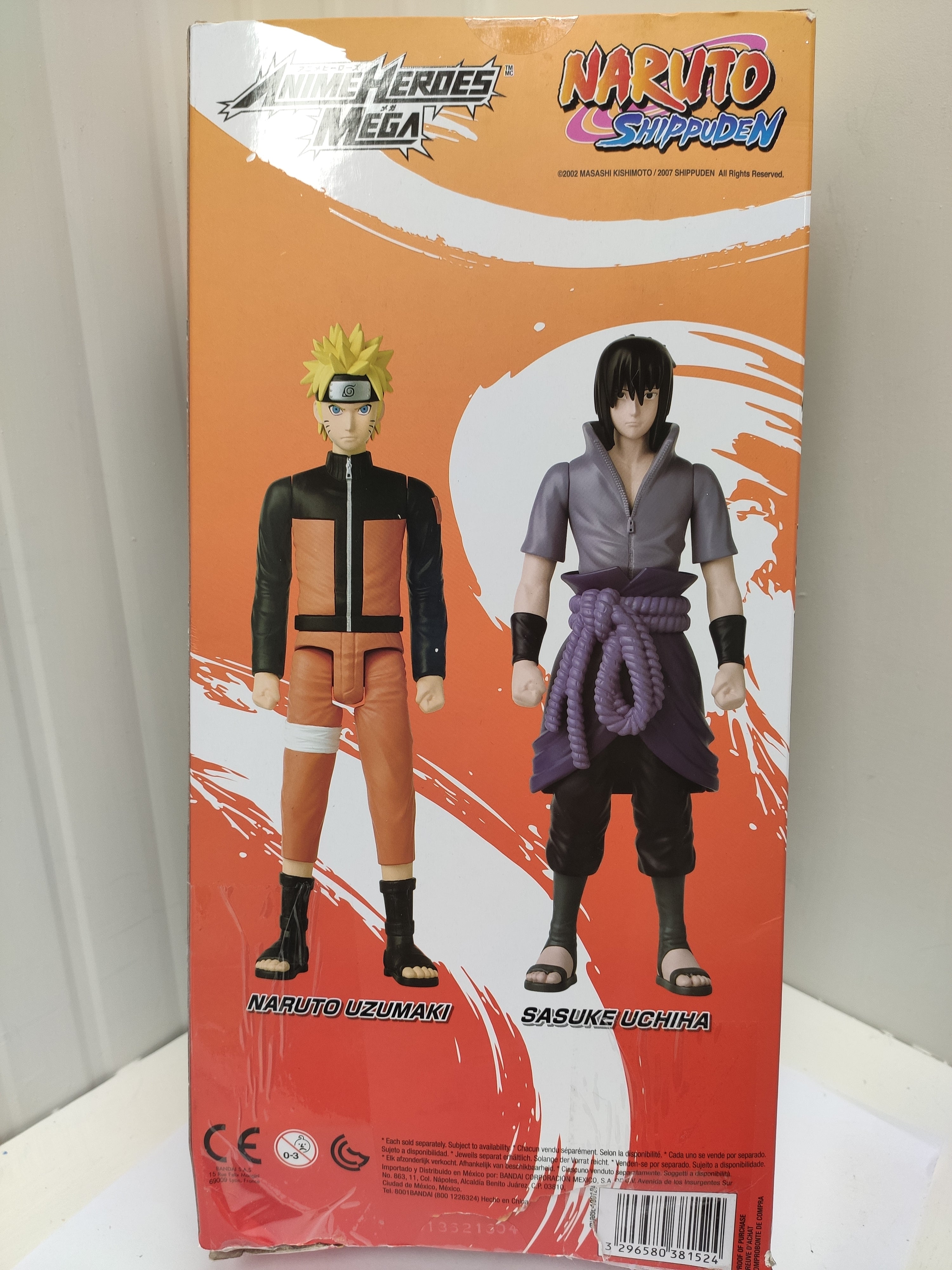 Naruto Shippuden Sasuke Uchiha Anime Heroes Mega