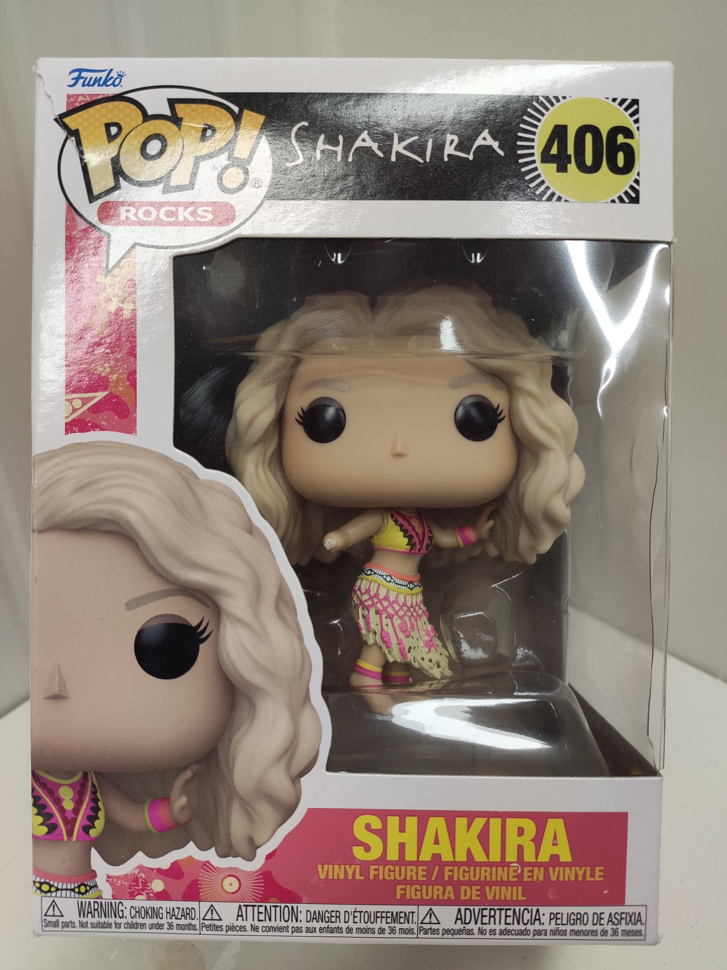 Funko Pop Shakira #406 Mano Danneggiata