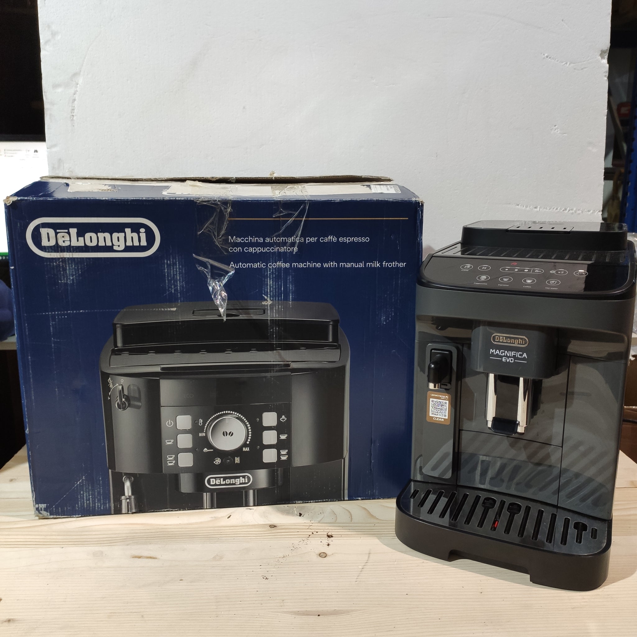 De'Longhi Magnifica Evo ECAM292.52.GB Macchina Automatica per Caffè in Chicchi