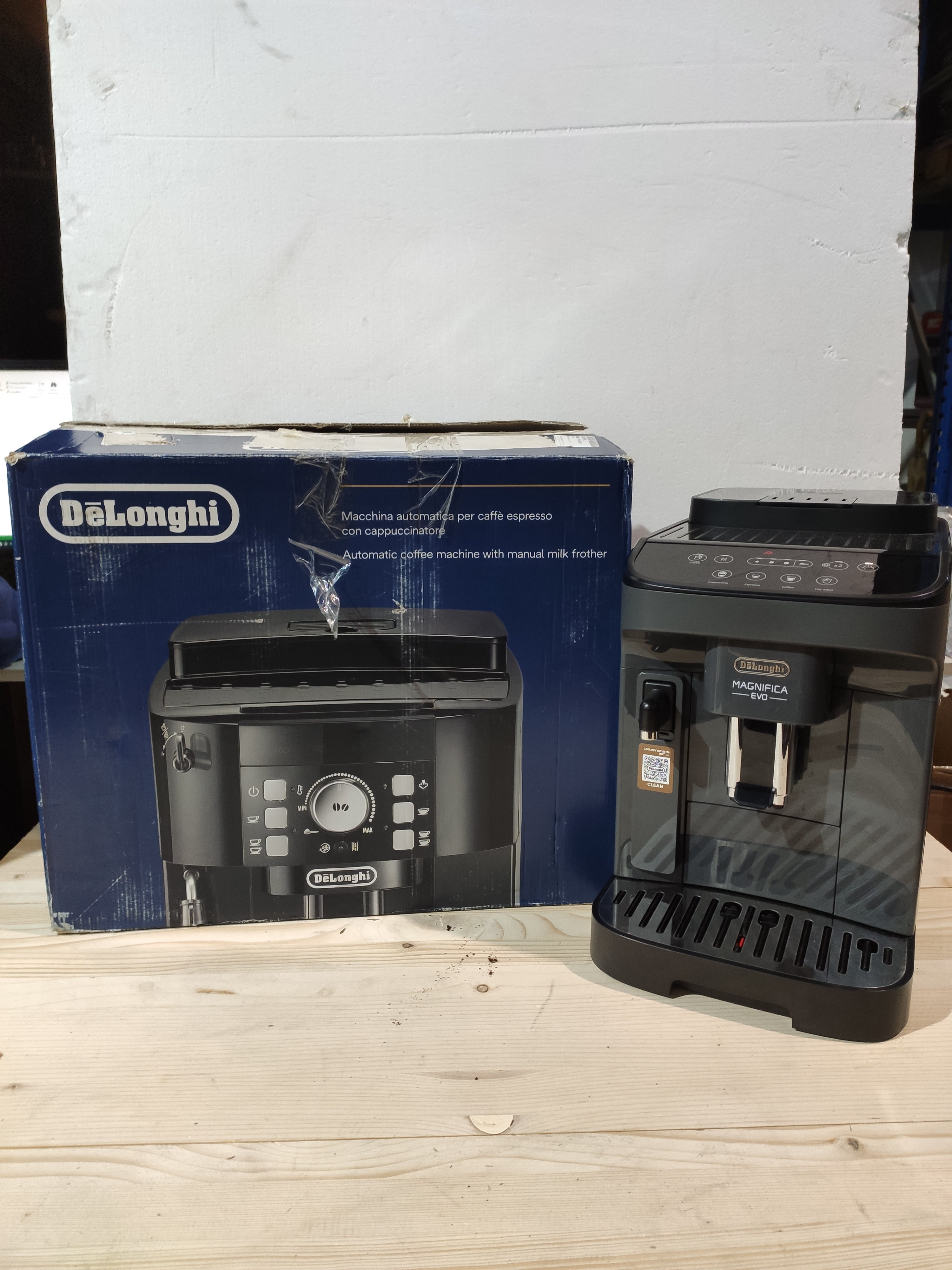 De'Longhi Magnifica Evo ECAM292.52.GB Macchina Automatica per Caffè in Chicchi